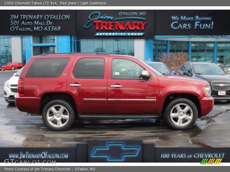 Red Jewel / Light Cashmere 2009 Chevrolet Tahoe LTZ 4x4