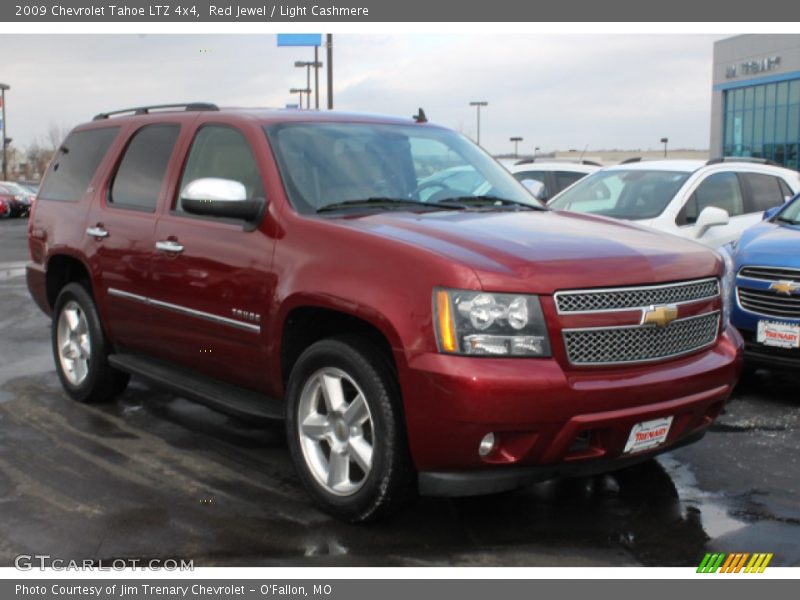Red Jewel / Light Cashmere 2009 Chevrolet Tahoe LTZ 4x4