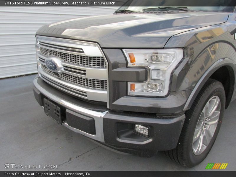 Magnetic / Platinum Black 2016 Ford F150 Platinum SuperCrew