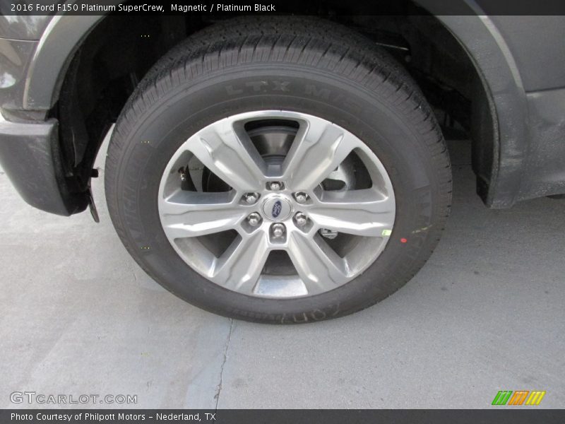 Magnetic / Platinum Black 2016 Ford F150 Platinum SuperCrew