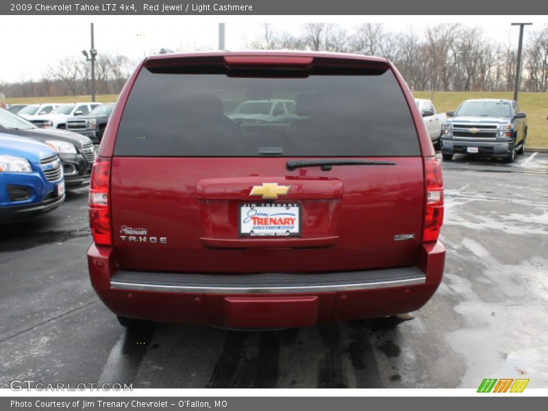 Red Jewel / Light Cashmere 2009 Chevrolet Tahoe LTZ 4x4