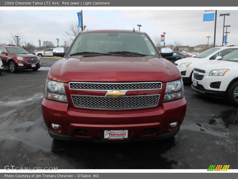 Red Jewel / Light Cashmere 2009 Chevrolet Tahoe LTZ 4x4