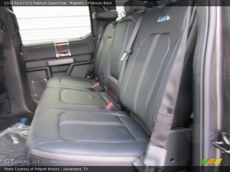 Magnetic / Platinum Black 2016 Ford F150 Platinum SuperCrew