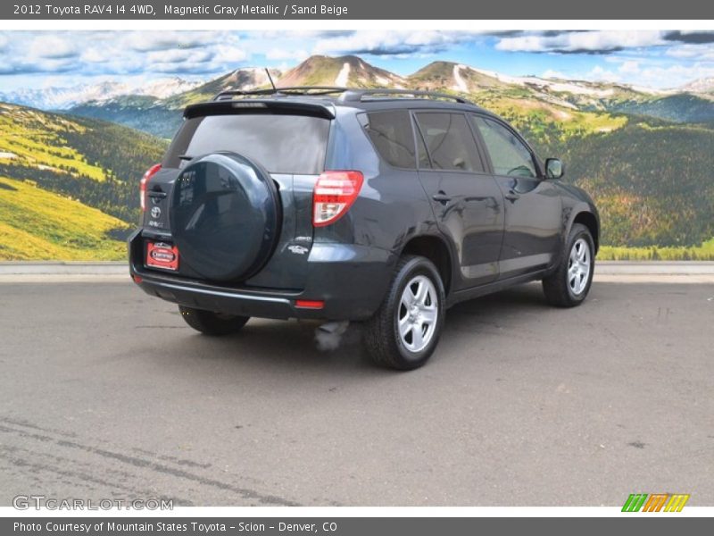 Magnetic Gray Metallic / Sand Beige 2012 Toyota RAV4 I4 4WD