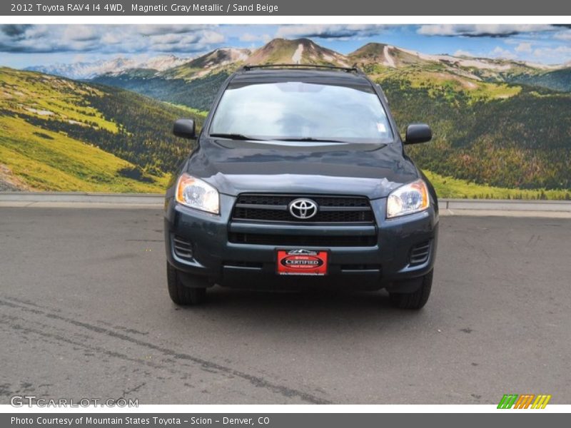 Magnetic Gray Metallic / Sand Beige 2012 Toyota RAV4 I4 4WD