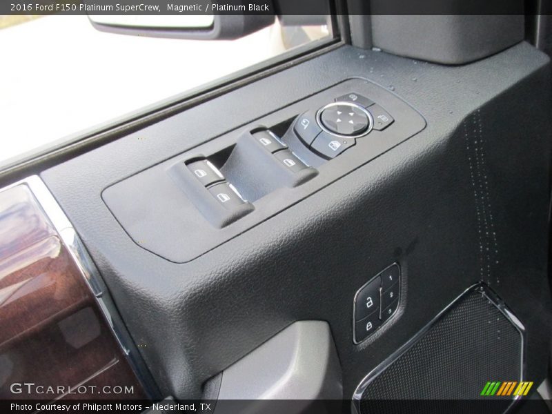 Magnetic / Platinum Black 2016 Ford F150 Platinum SuperCrew