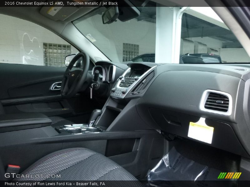 Tungsten Metallic / Jet Black 2016 Chevrolet Equinox LS AWD