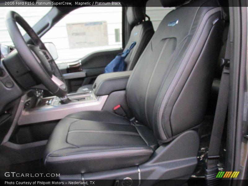 Magnetic / Platinum Black 2016 Ford F150 Platinum SuperCrew