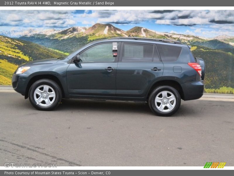 Magnetic Gray Metallic / Sand Beige 2012 Toyota RAV4 I4 4WD