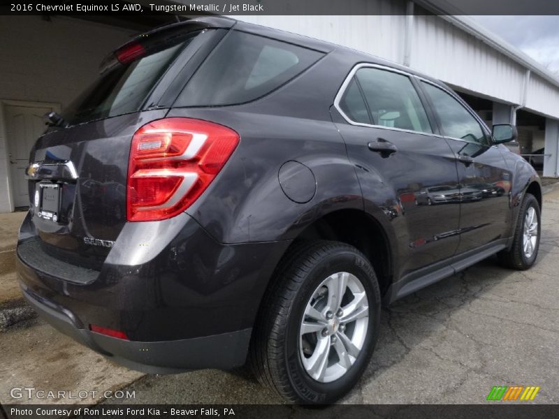 Tungsten Metallic / Jet Black 2016 Chevrolet Equinox LS AWD