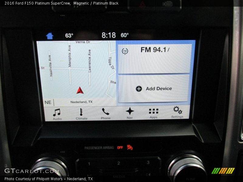 Magnetic / Platinum Black 2016 Ford F150 Platinum SuperCrew