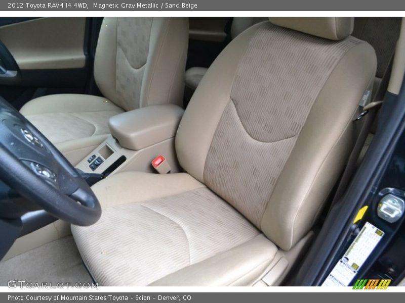 Magnetic Gray Metallic / Sand Beige 2012 Toyota RAV4 I4 4WD
