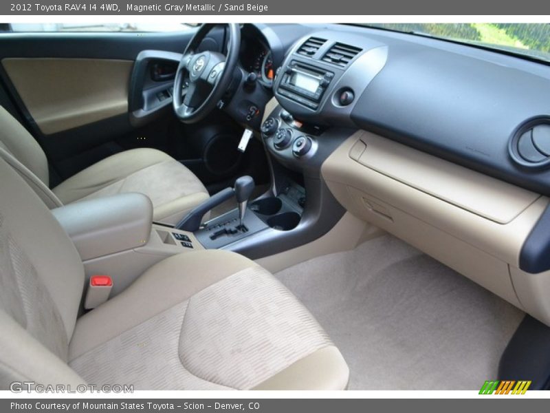 Magnetic Gray Metallic / Sand Beige 2012 Toyota RAV4 I4 4WD