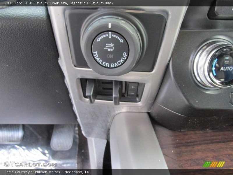 Magnetic / Platinum Black 2016 Ford F150 Platinum SuperCrew