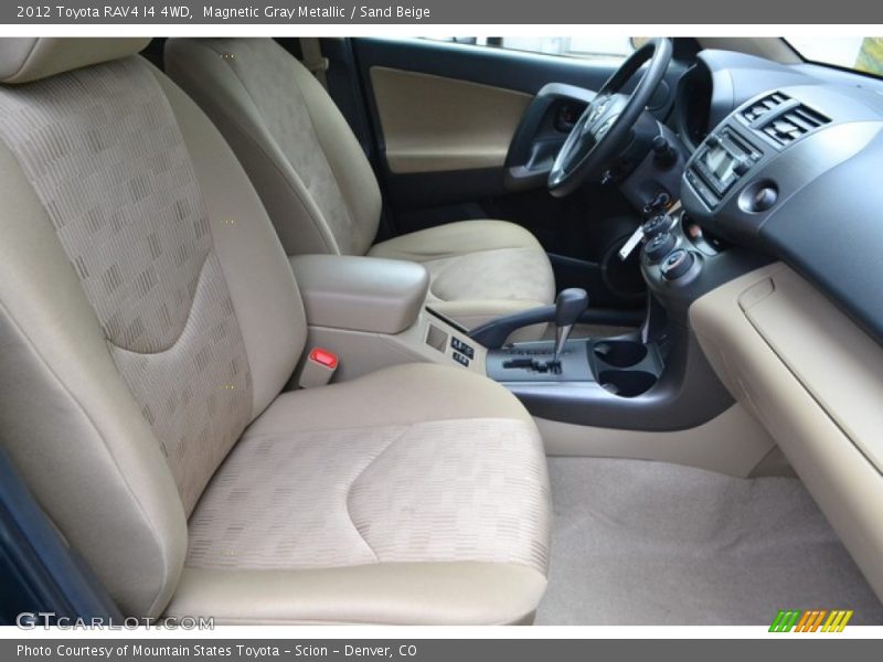 Magnetic Gray Metallic / Sand Beige 2012 Toyota RAV4 I4 4WD