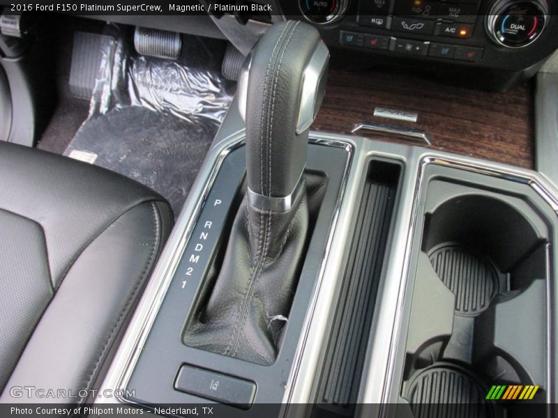 Magnetic / Platinum Black 2016 Ford F150 Platinum SuperCrew