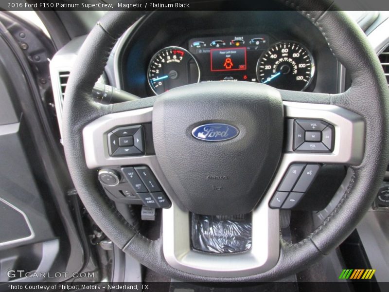 Magnetic / Platinum Black 2016 Ford F150 Platinum SuperCrew