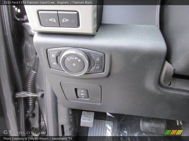 Magnetic / Platinum Black 2016 Ford F150 Platinum SuperCrew