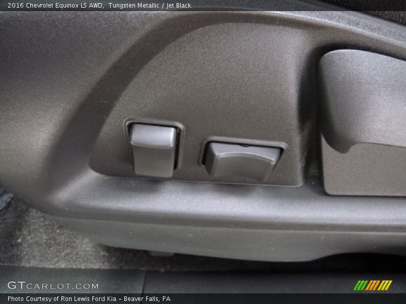 Tungsten Metallic / Jet Black 2016 Chevrolet Equinox LS AWD