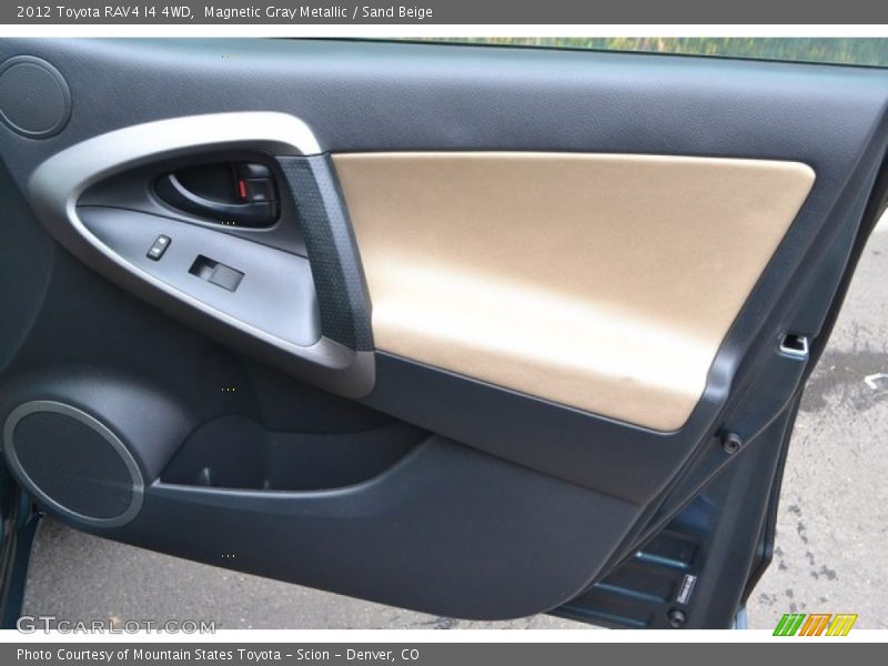 Magnetic Gray Metallic / Sand Beige 2012 Toyota RAV4 I4 4WD