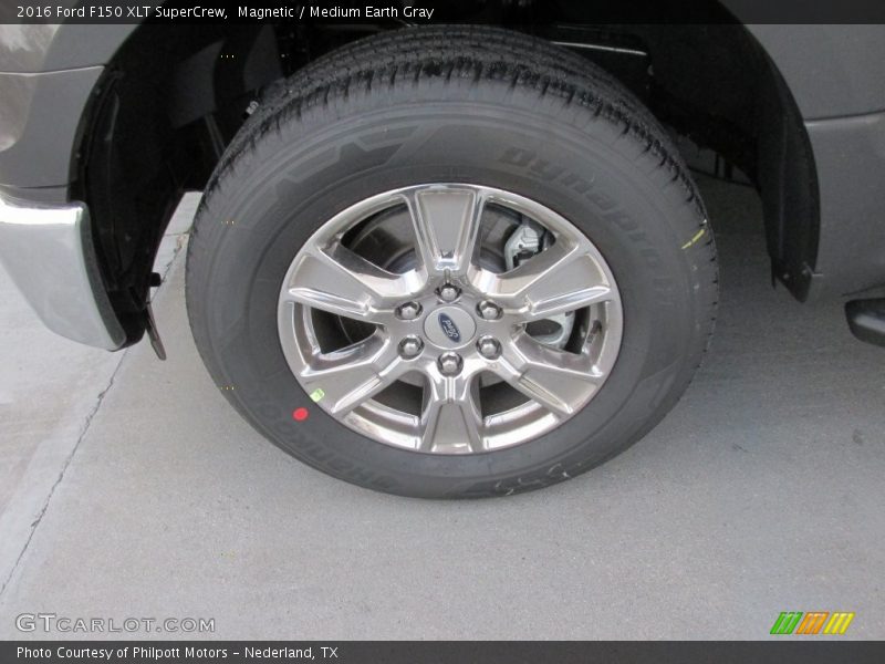 Magnetic / Medium Earth Gray 2016 Ford F150 XLT SuperCrew
