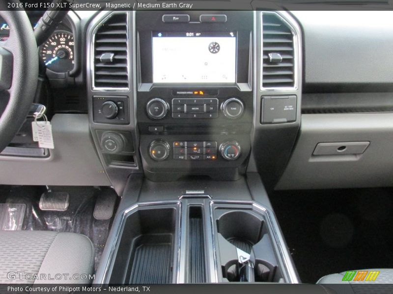 Magnetic / Medium Earth Gray 2016 Ford F150 XLT SuperCrew