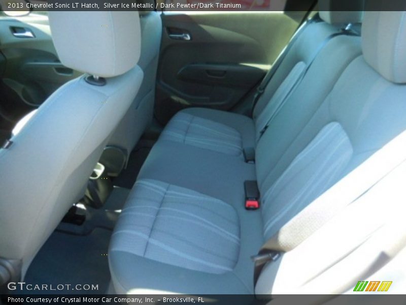 Silver Ice Metallic / Dark Pewter/Dark Titanium 2013 Chevrolet Sonic LT Hatch
