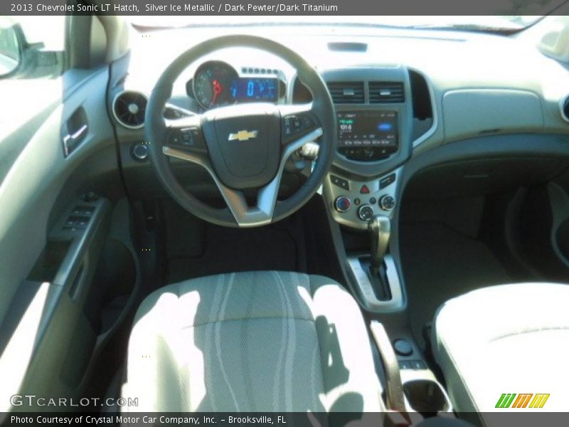 Silver Ice Metallic / Dark Pewter/Dark Titanium 2013 Chevrolet Sonic LT Hatch