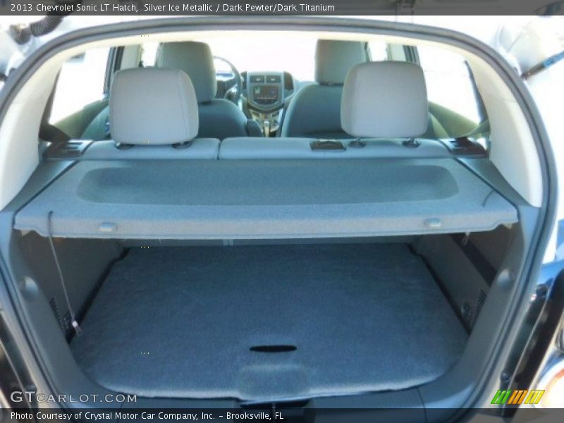 Silver Ice Metallic / Dark Pewter/Dark Titanium 2013 Chevrolet Sonic LT Hatch