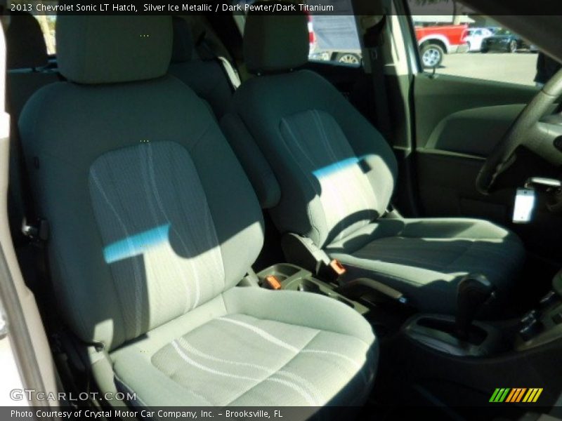 Silver Ice Metallic / Dark Pewter/Dark Titanium 2013 Chevrolet Sonic LT Hatch