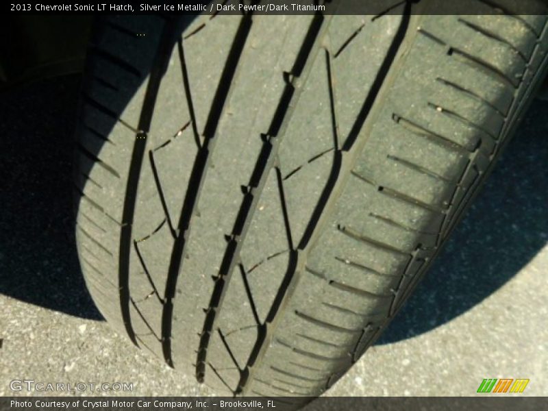 Silver Ice Metallic / Dark Pewter/Dark Titanium 2013 Chevrolet Sonic LT Hatch