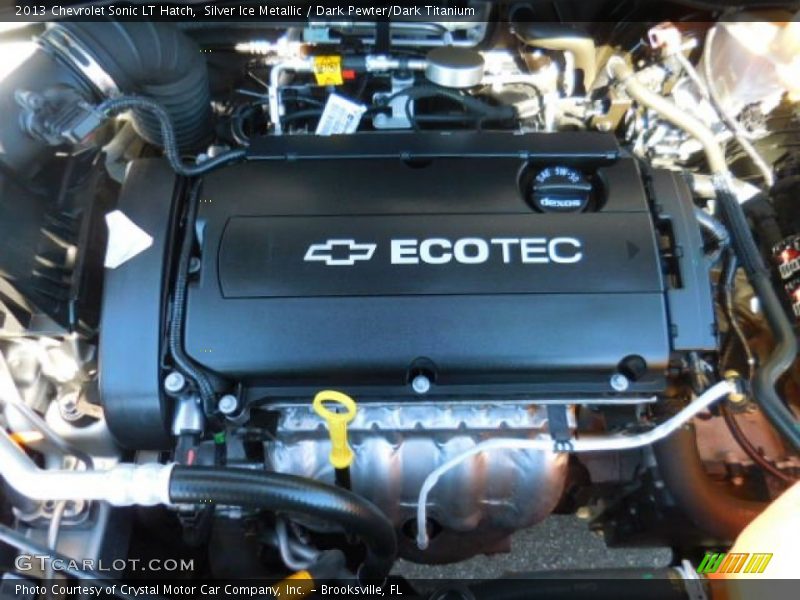 Silver Ice Metallic / Dark Pewter/Dark Titanium 2013 Chevrolet Sonic LT Hatch