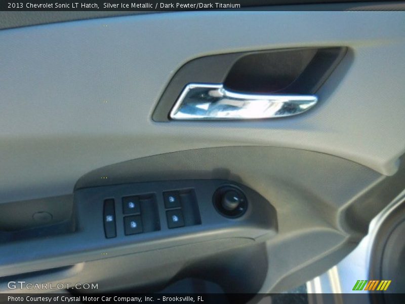 Silver Ice Metallic / Dark Pewter/Dark Titanium 2013 Chevrolet Sonic LT Hatch