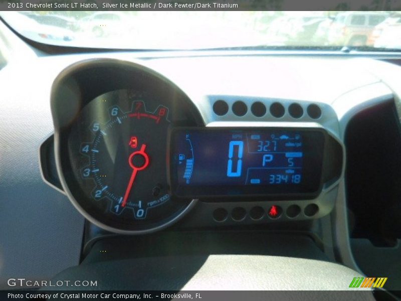 Silver Ice Metallic / Dark Pewter/Dark Titanium 2013 Chevrolet Sonic LT Hatch