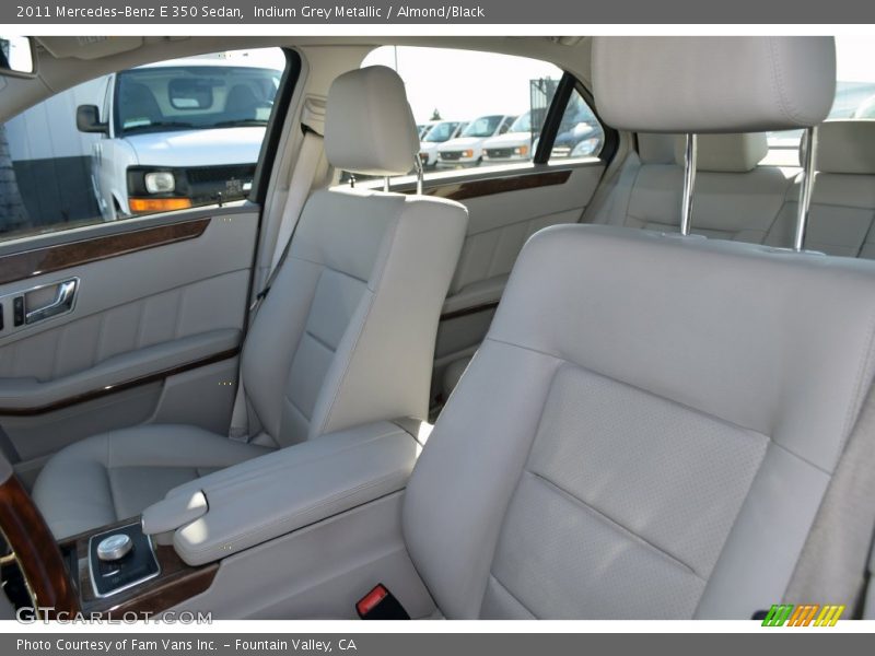 Indium Grey Metallic / Almond/Black 2011 Mercedes-Benz E 350 Sedan