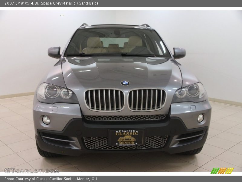 Space Grey Metallic / Sand Beige 2007 BMW X5 4.8i