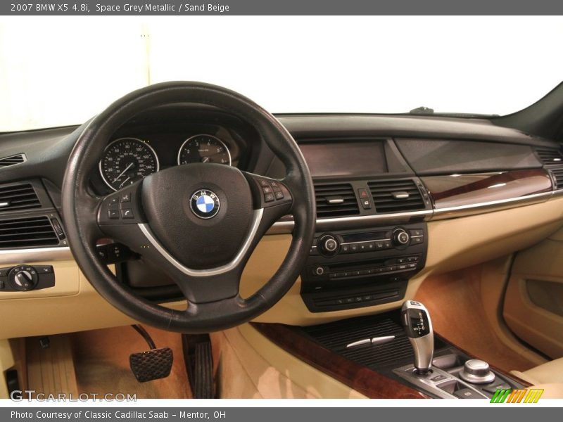 Space Grey Metallic / Sand Beige 2007 BMW X5 4.8i