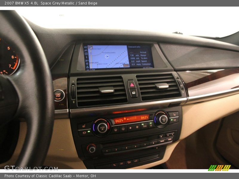 Space Grey Metallic / Sand Beige 2007 BMW X5 4.8i