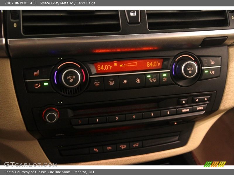 Space Grey Metallic / Sand Beige 2007 BMW X5 4.8i