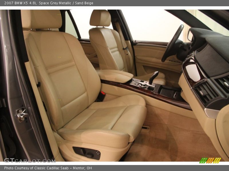 Space Grey Metallic / Sand Beige 2007 BMW X5 4.8i