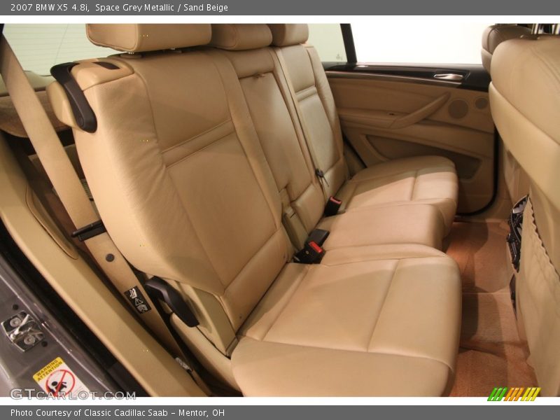 Space Grey Metallic / Sand Beige 2007 BMW X5 4.8i