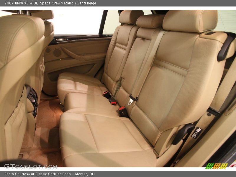Space Grey Metallic / Sand Beige 2007 BMW X5 4.8i
