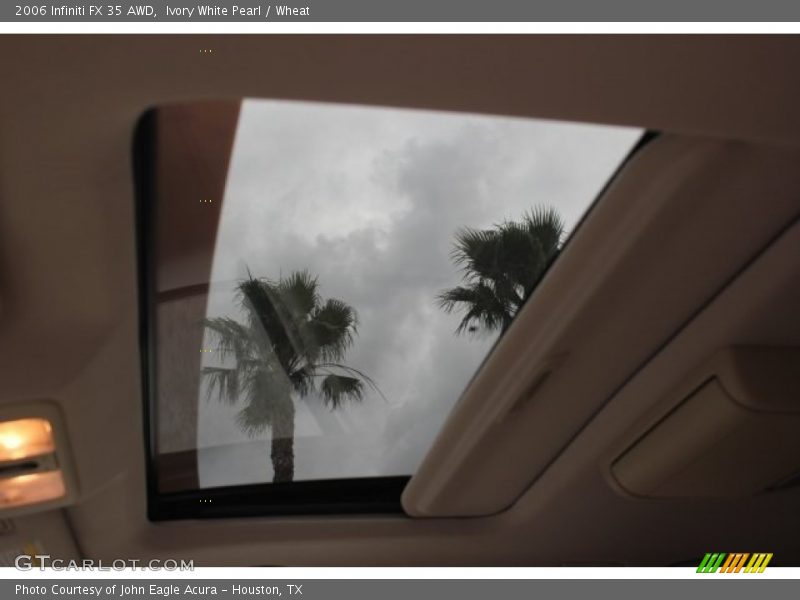 Ivory White Pearl / Wheat 2006 Infiniti FX 35 AWD