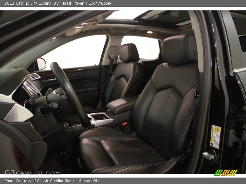 Black Raven / Ebony/Ebony 2013 Cadillac SRX Luxury FWD