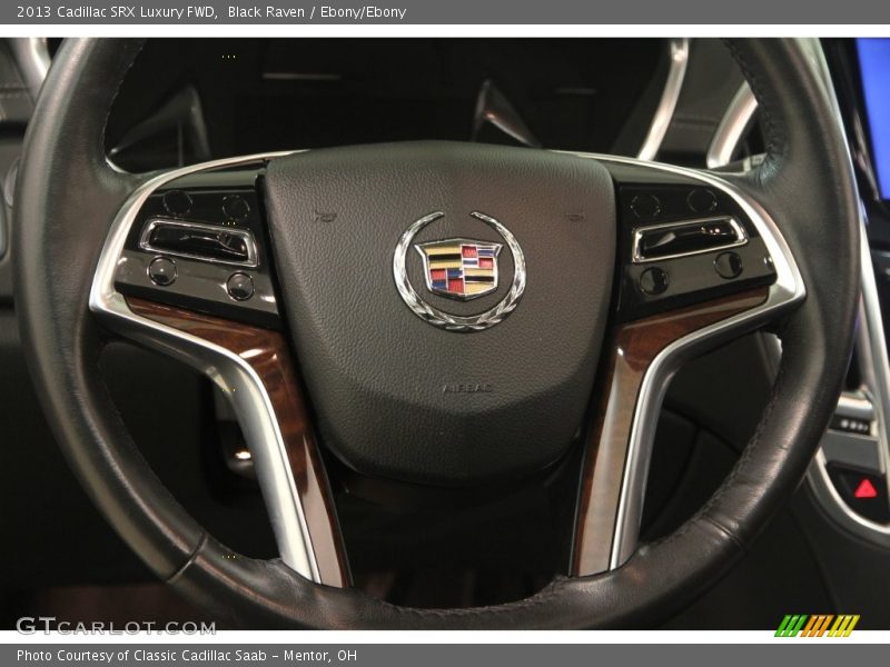 Black Raven / Ebony/Ebony 2013 Cadillac SRX Luxury FWD