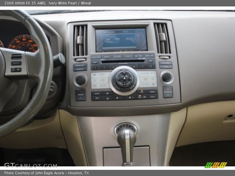 Ivory White Pearl / Wheat 2006 Infiniti FX 35 AWD