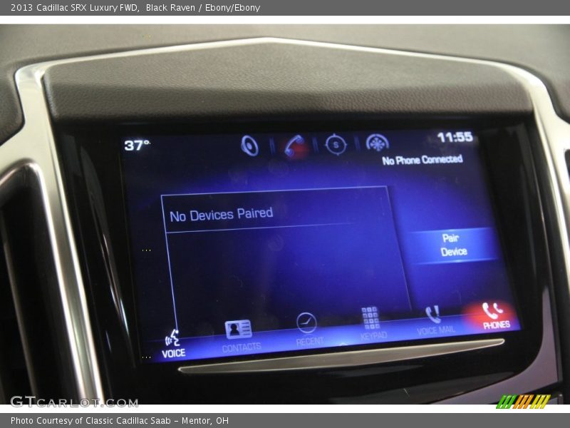 Black Raven / Ebony/Ebony 2013 Cadillac SRX Luxury FWD