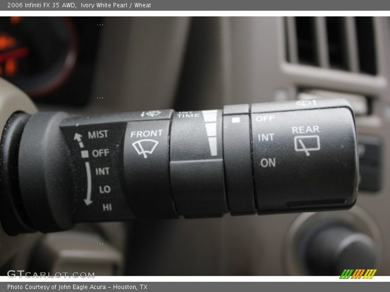Ivory White Pearl / Wheat 2006 Infiniti FX 35 AWD