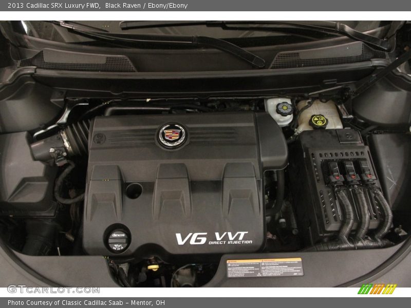 Black Raven / Ebony/Ebony 2013 Cadillac SRX Luxury FWD