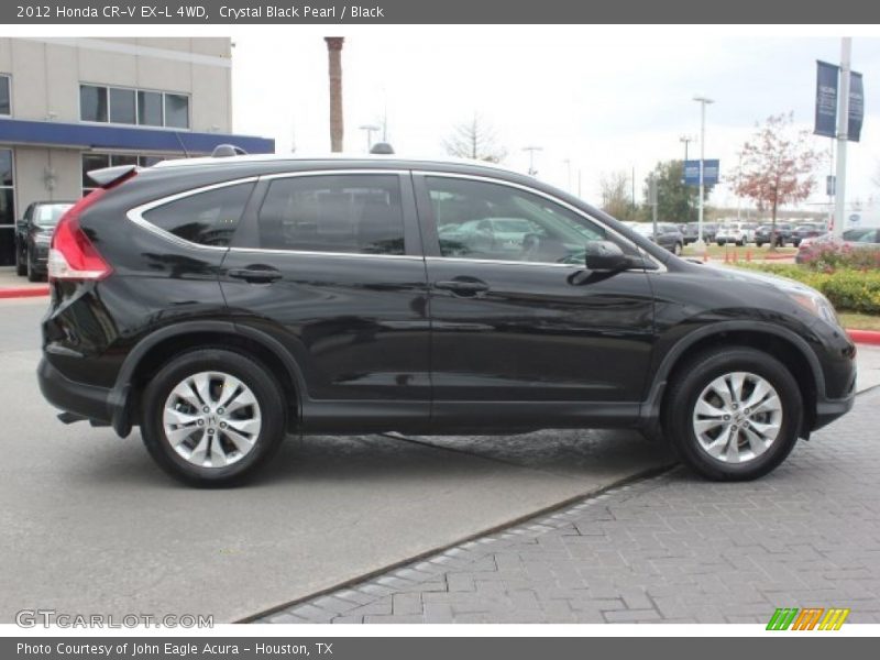 Crystal Black Pearl / Black 2012 Honda CR-V EX-L 4WD